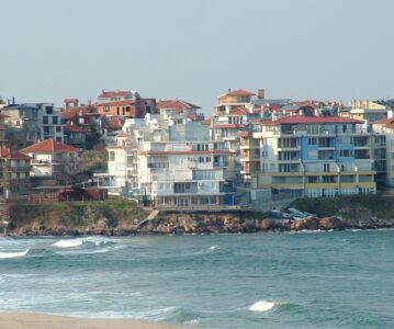Black Sea coast of Bulgaria