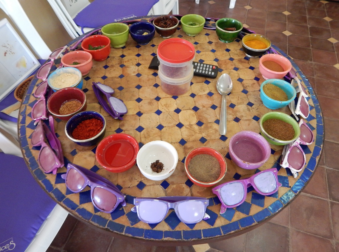 Set of Moroccan spices