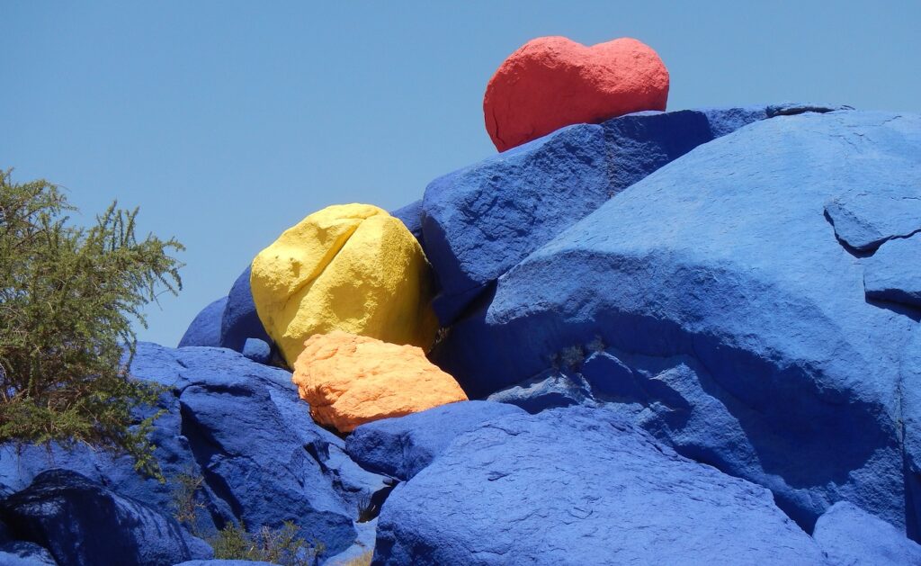 Painted Rocks, Morocco