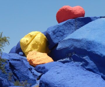 Painted rocks