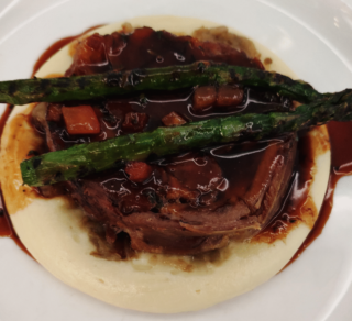 Food offer in hotel restaurant