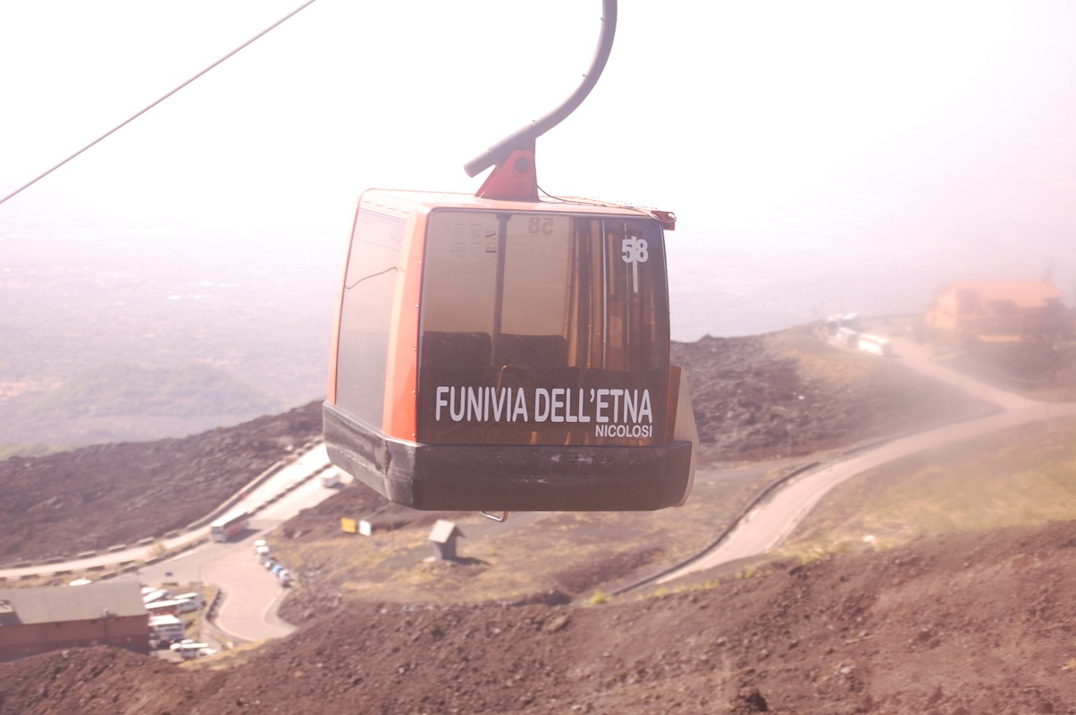Cable car to Etna