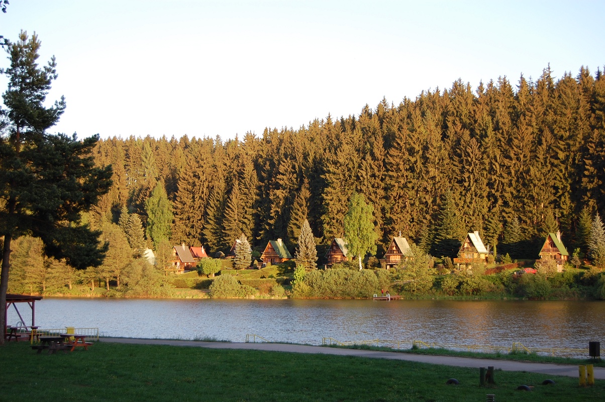 Campsite in Bohemia, Czech Republic
