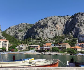 Croatian town Omis