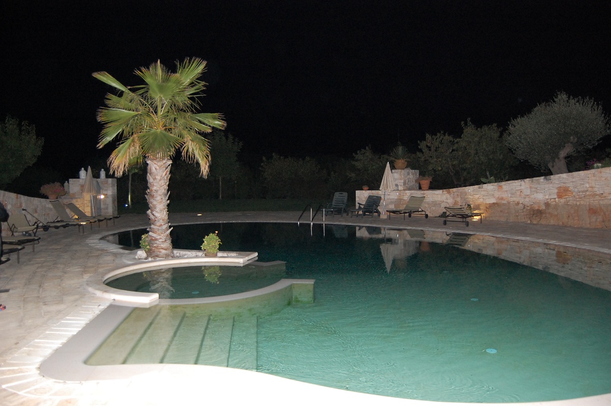 Pool at trulli house