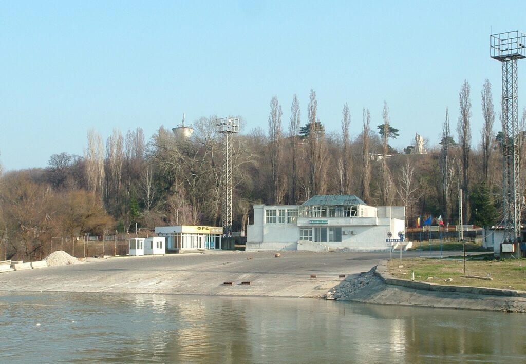 Border on Danube river