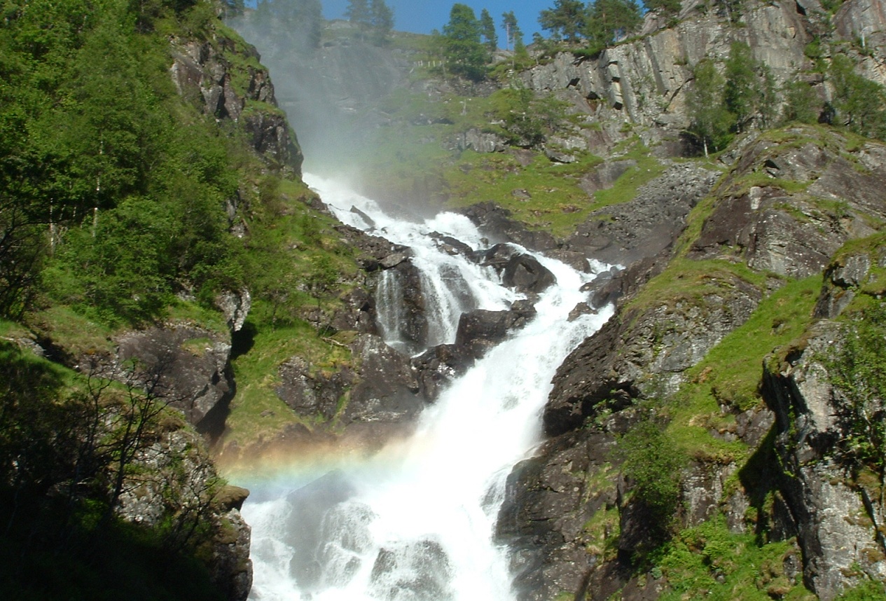 Waterfall in Norway