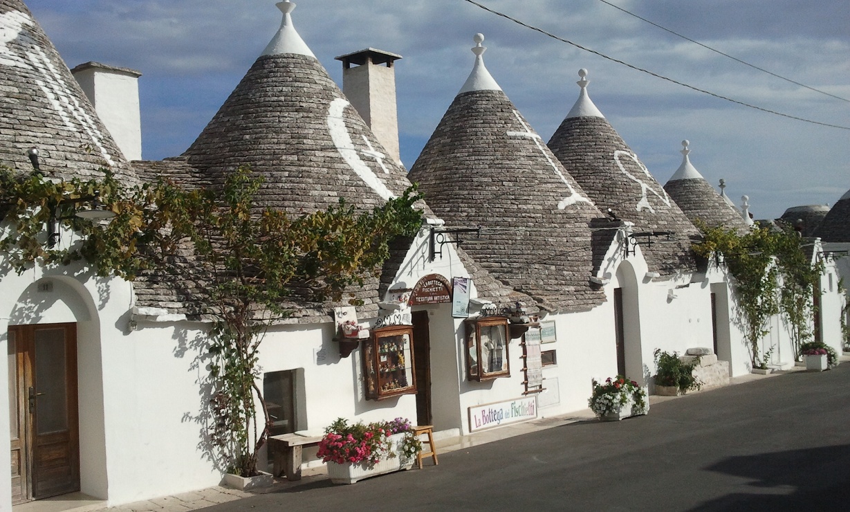 Trulli houses in Alberobello