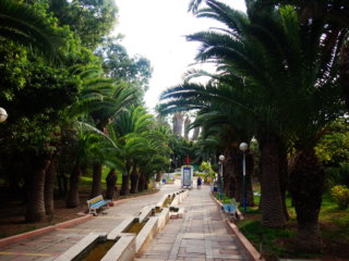 A park in Agadir