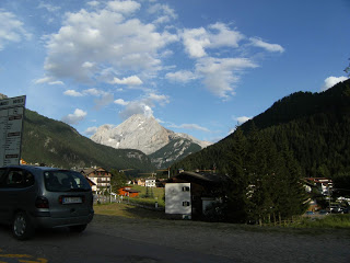 Alpine village In Italy