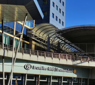 Brussels train station