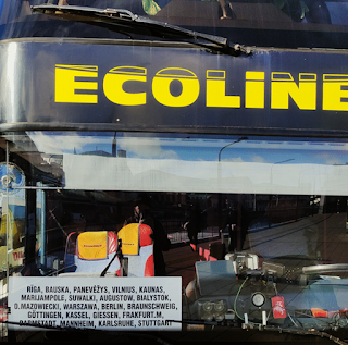 From Riga to London by coach and train