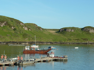 Small harbour in Scotland