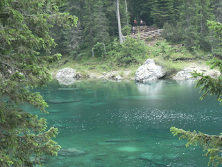 Lake in northern Italy
