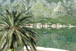 Adriatic coast of Montenegro