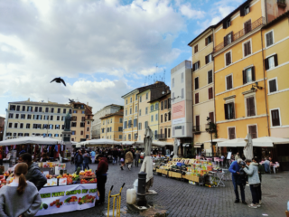 Marketplace in Rome