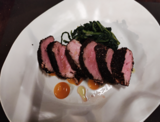 Excellent steak medallions