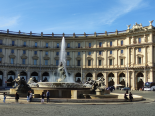 Naiads Fountain in Rome