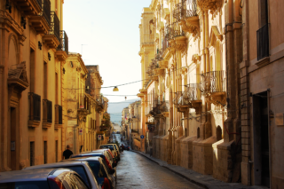 Street in Noto